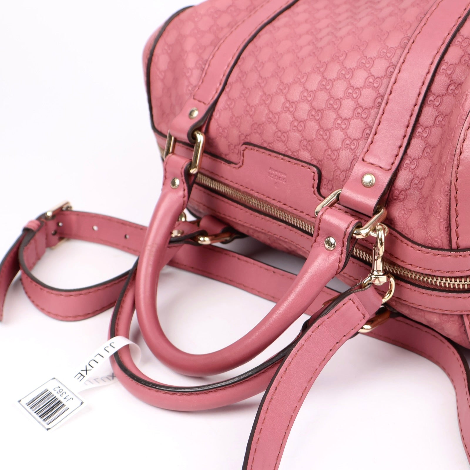 J1362 Gucci Microguccissima Boston Bag- Pre Owned