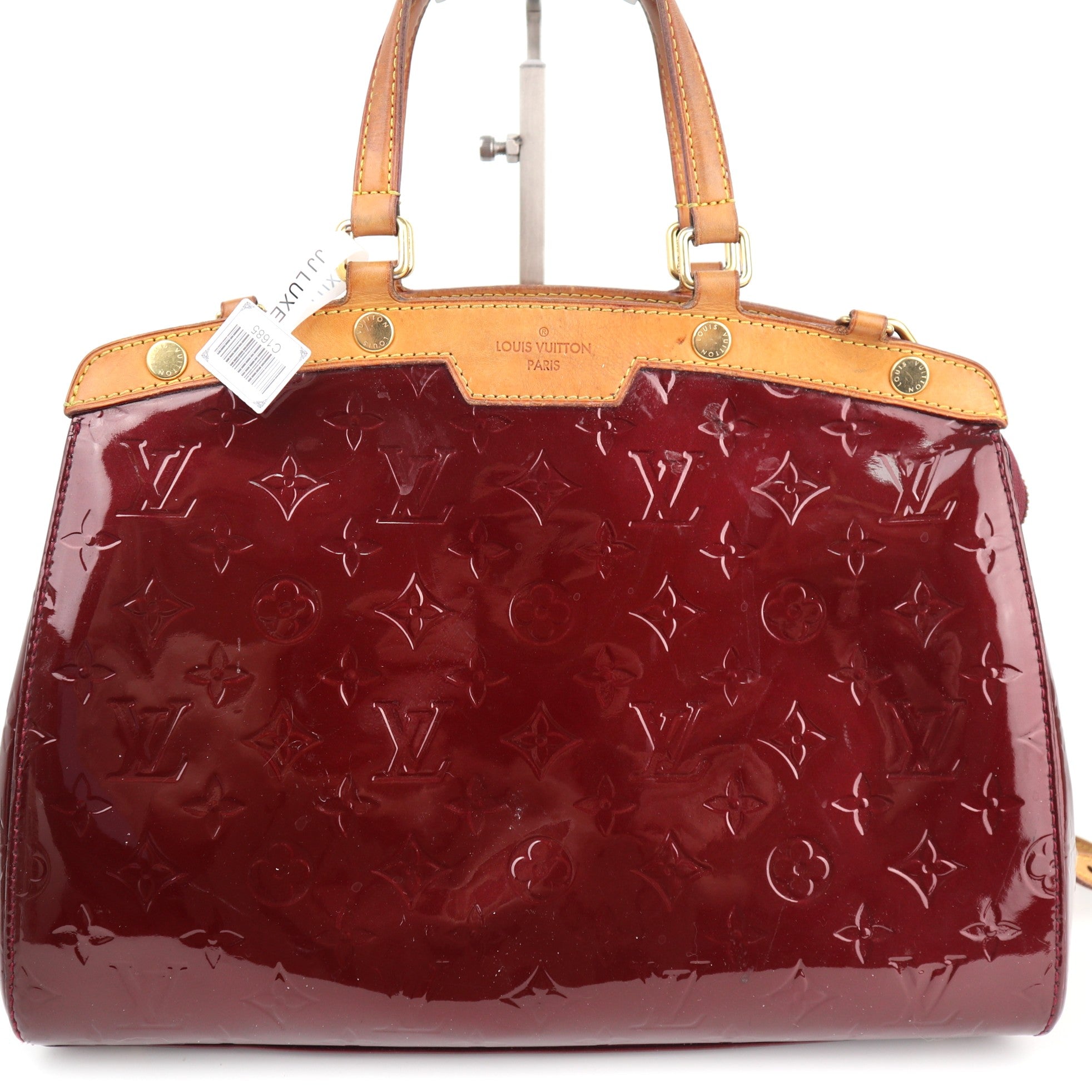 Louis Vuitton Monogram Vernis Brea MM Shoulder Bag C1685 | Pre-Owned Good Brown Monogram Canvas
