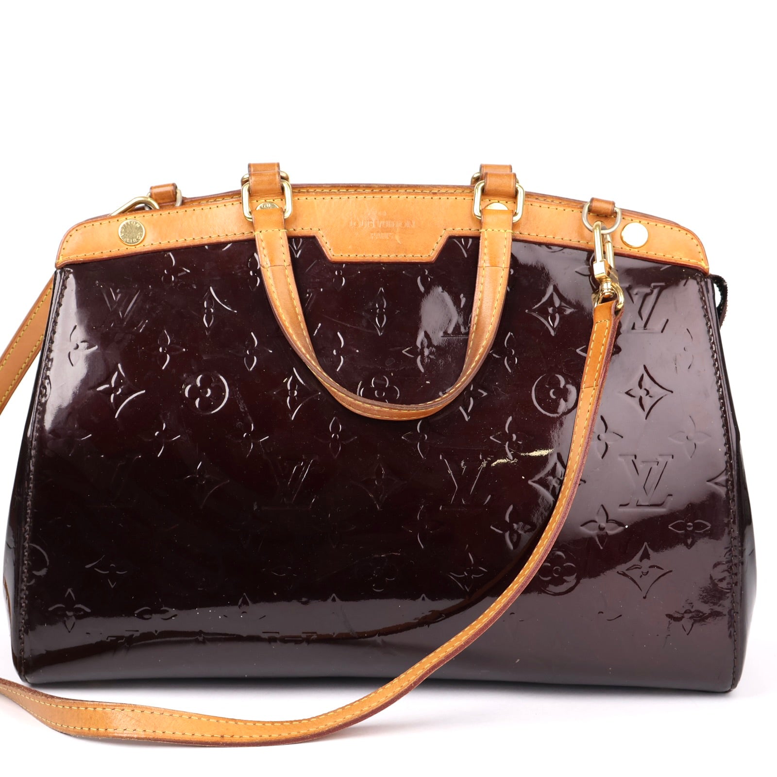 J1363 Louis Vuitton Brea MM Monogram Vernis- Pre Owned
