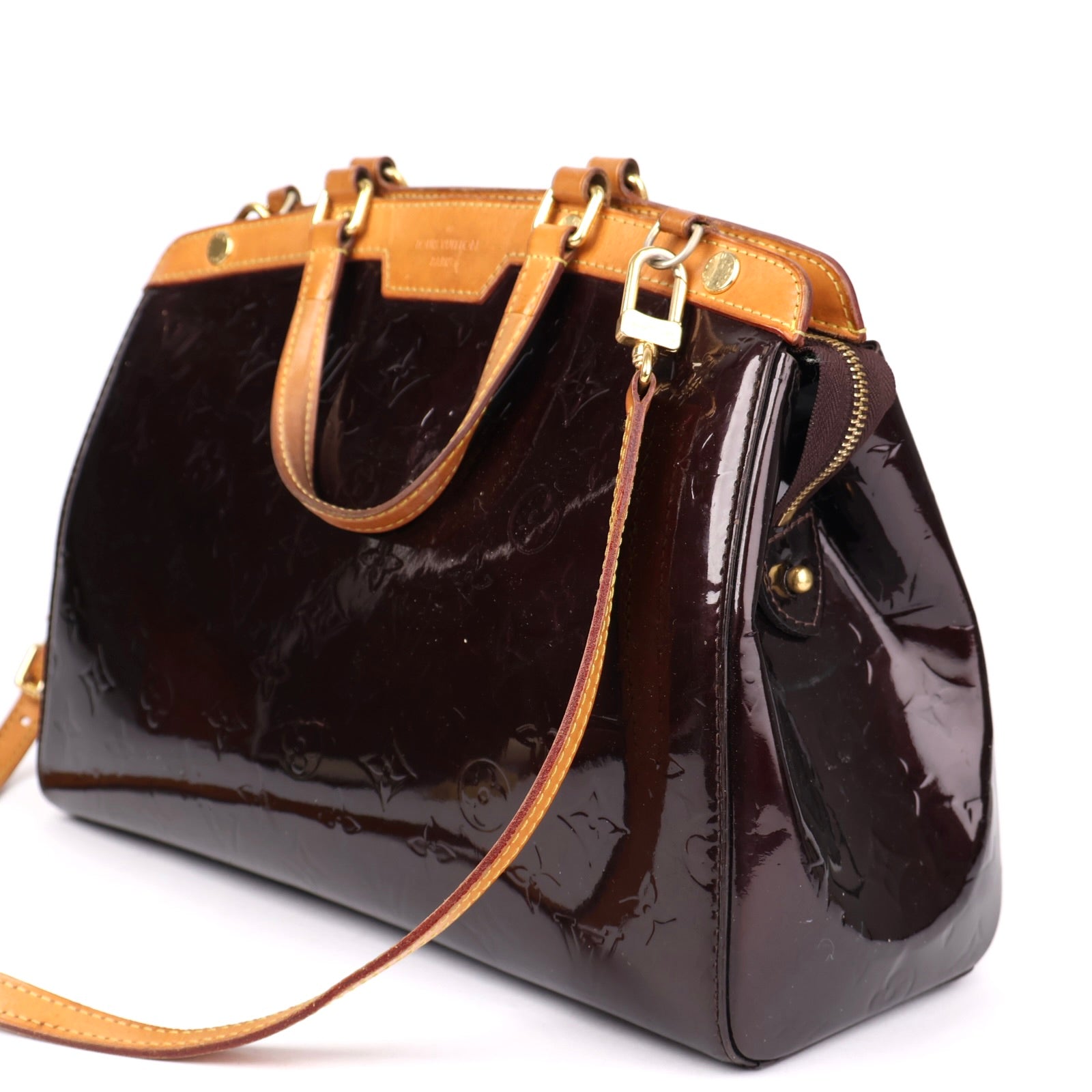 J1363 Louis Vuitton Brea MM Monogram Vernis- Pre Owned