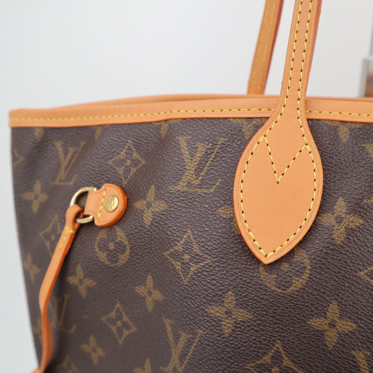 C2552R Louis Vuitton Tote Bag Neverfull MM | Pre-Owned Very Good Brown Monogram Canvas