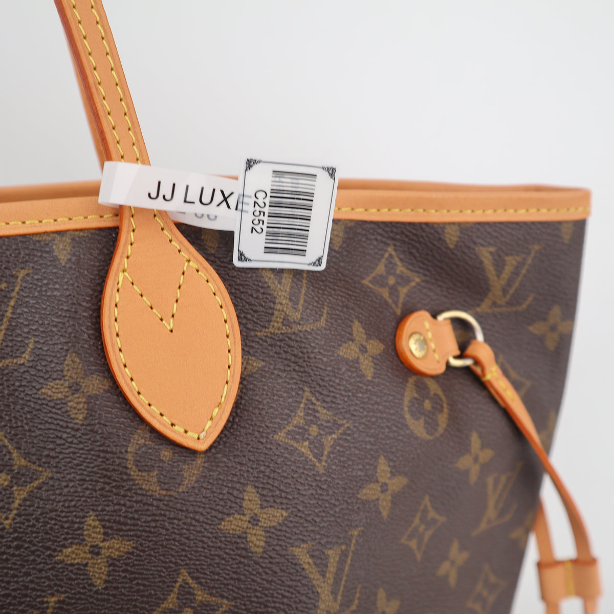 C2552R Louis Vuitton Tote Bag Neverfull MM | Pre-Owned Very Good Brown Monogram Canvas