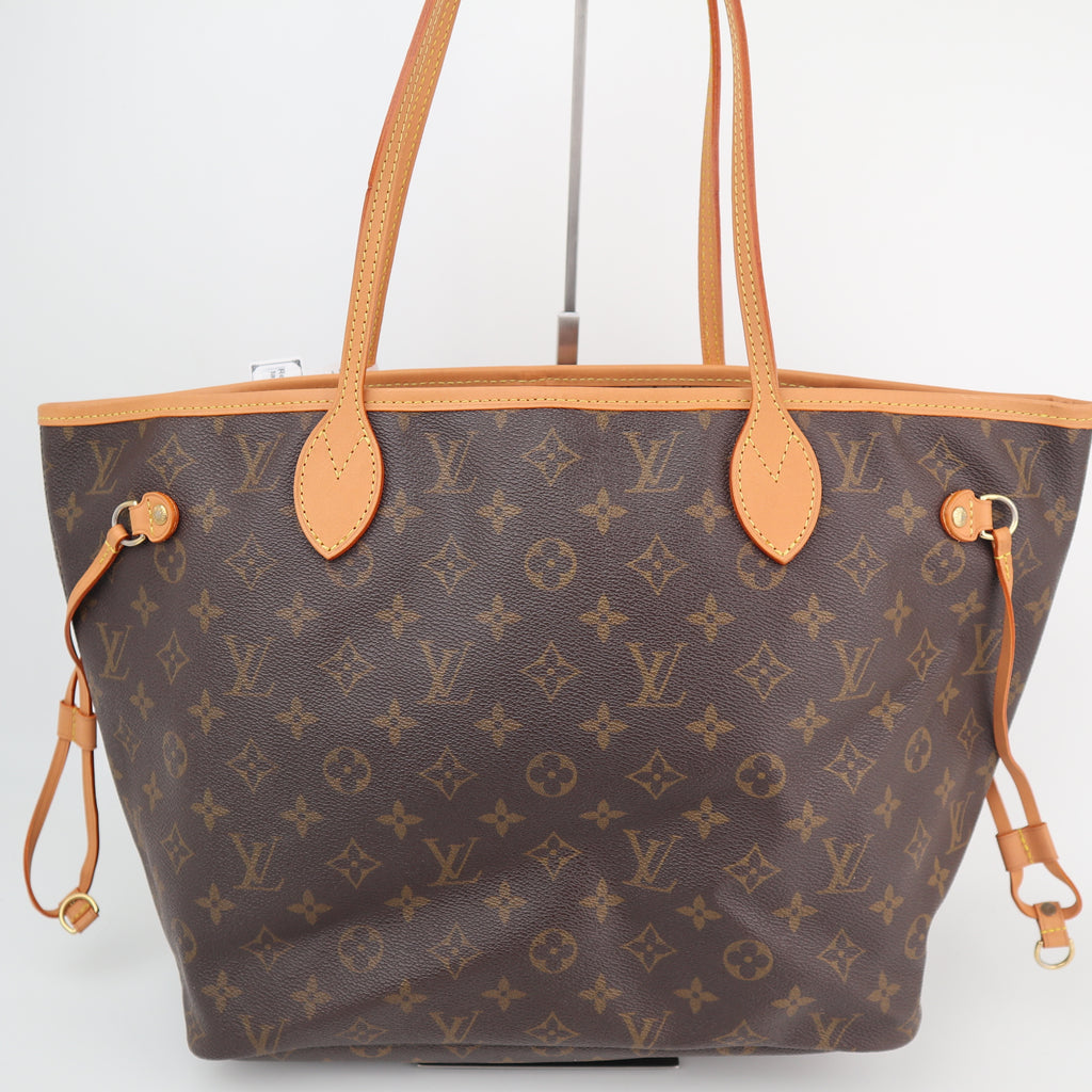 C2552R Louis Vuitton Tote Bag Neverfull MM | Pre-Owned Very Good Brown Monogram Canvas