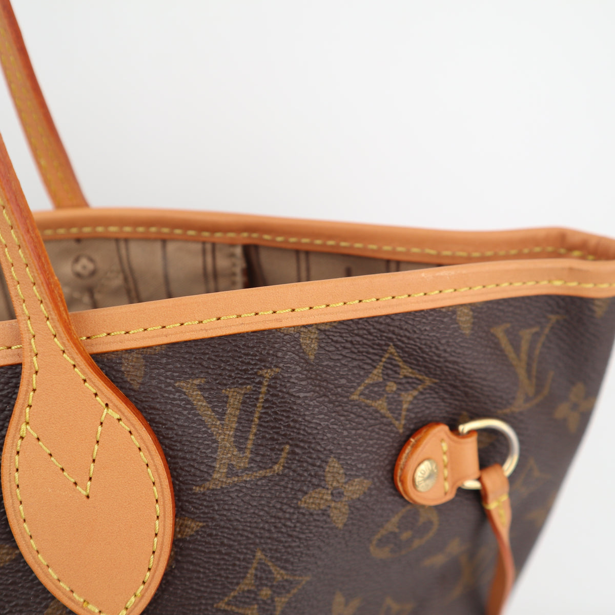 C2552R Louis Vuitton Tote Bag Neverfull MM | Pre-Owned Very Good Brown Monogram Canvas