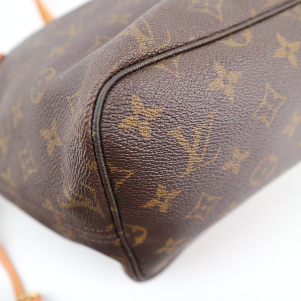 C2552R Louis Vuitton Tote Bag Neverfull MM | Pre-Owned Very Good Brown Monogram Canvas