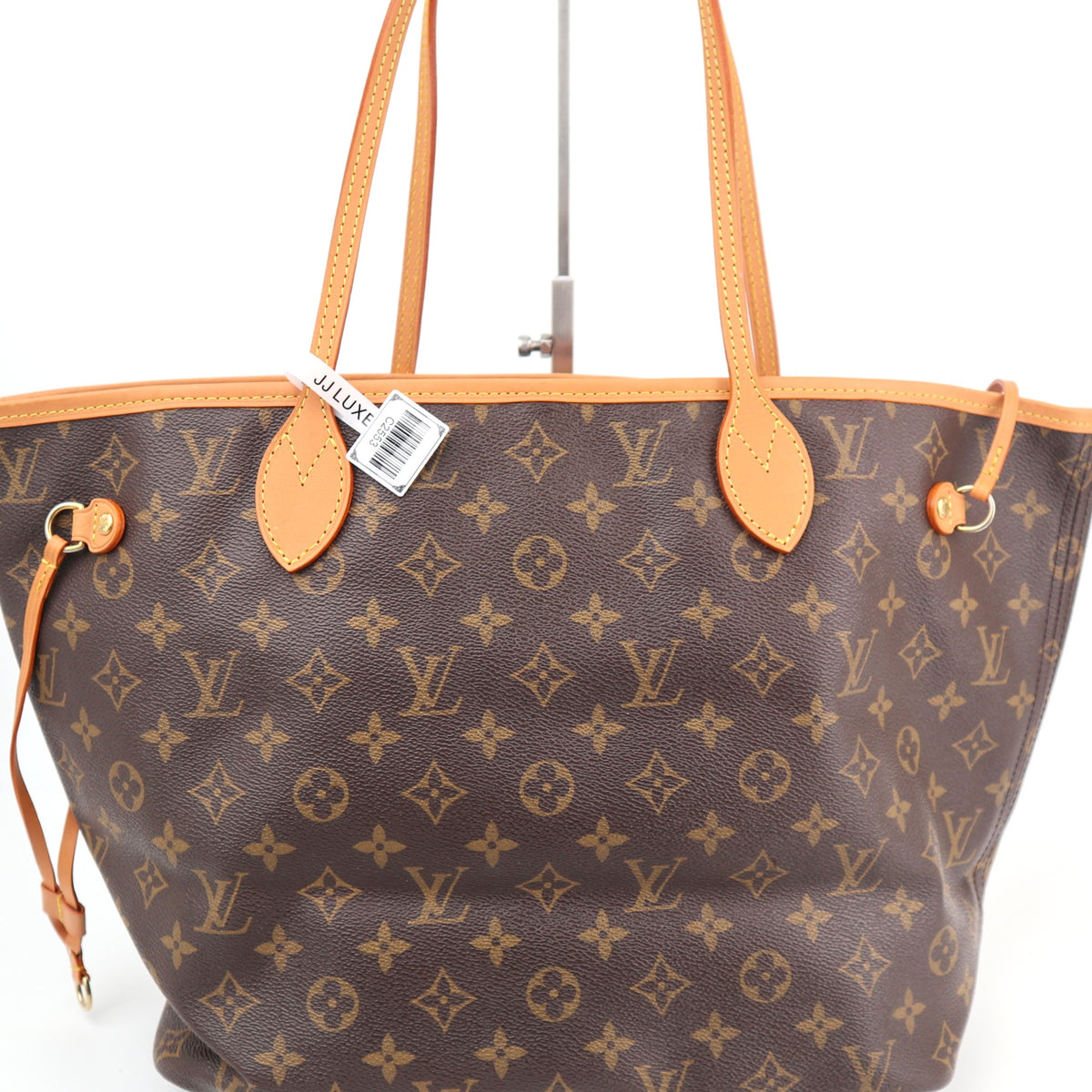 C2553R Louis Vuitton Tote Bag Neverfull MM | Pre-Owned Excellent Brown Monogram Canvas