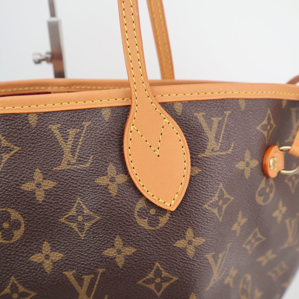 C2553R Louis Vuitton Tote Bag Neverfull MM | Pre-Owned Excellent Brown Monogram Canvas