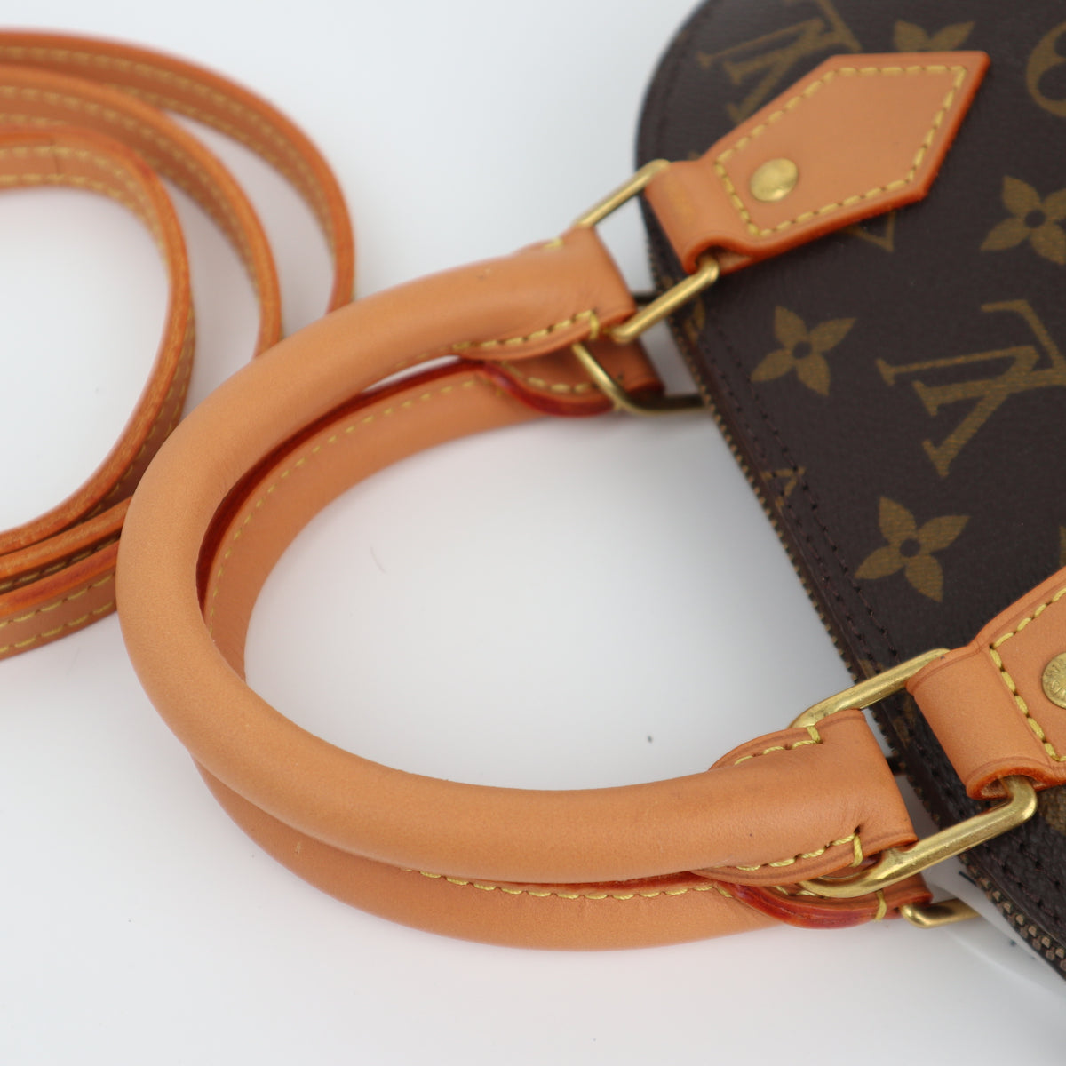 Louis Vuitton Monogram Alma BB Shoulder Bag C3138R | Pre-Owned Excellent Brown Monogram Canvas