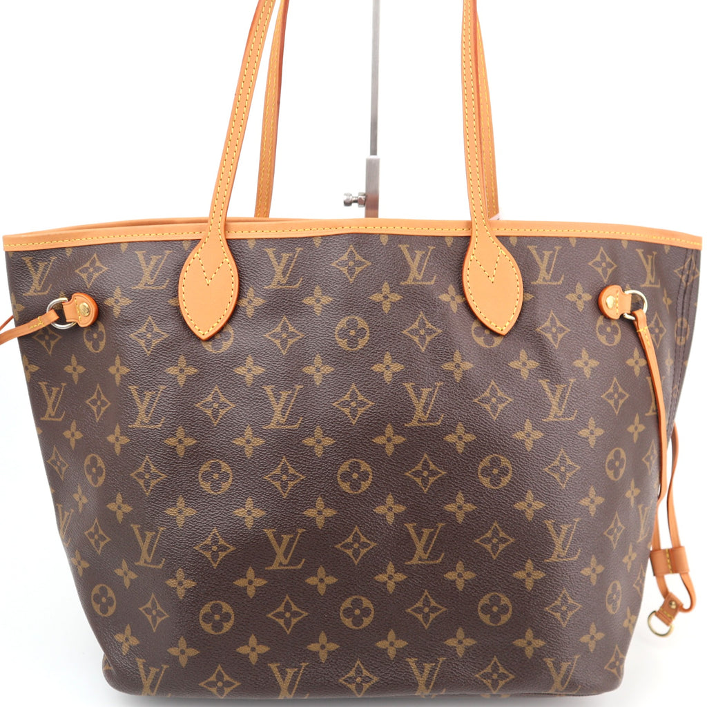 C2553R Louis Vuitton Tote Bag Neverfull MM | Pre-Owned Excellent Brown Monogram Canvas