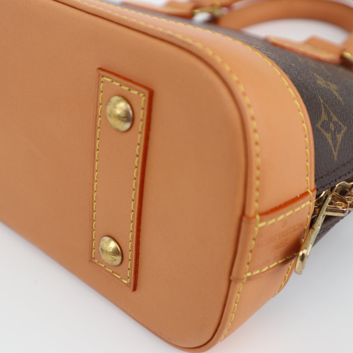 Louis Vuitton Monogram Alma BB Shoulder Bag C3138R | Pre-Owned Excellent Brown Monogram Canvas