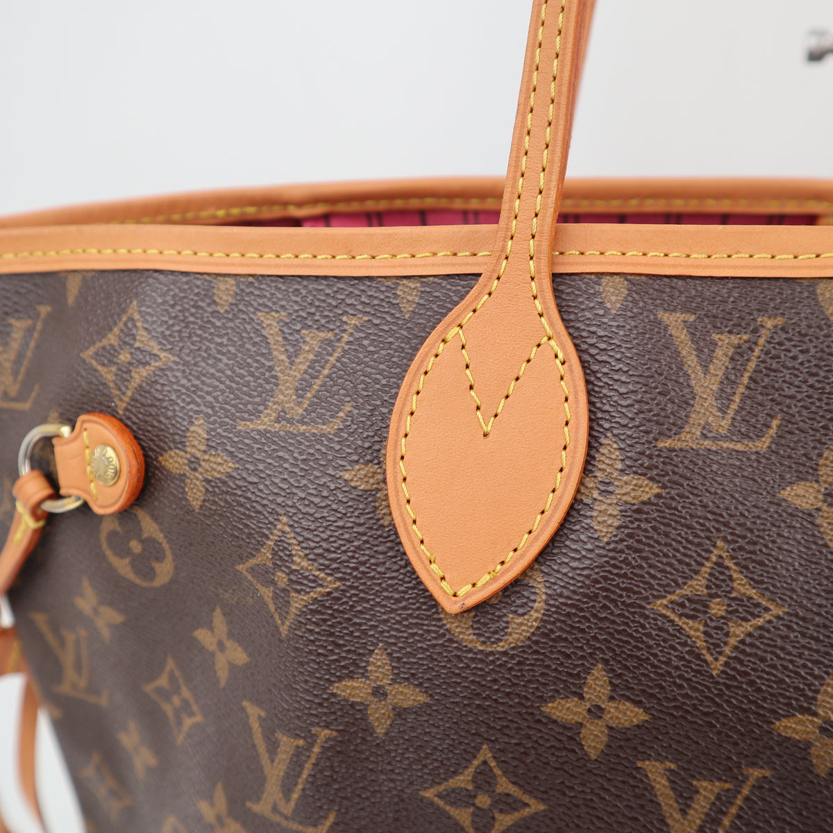 C2554R Louis Vuitton Tote Bag Neverfull MM | Pre-Owned Very Good Brown Monogram Canvas