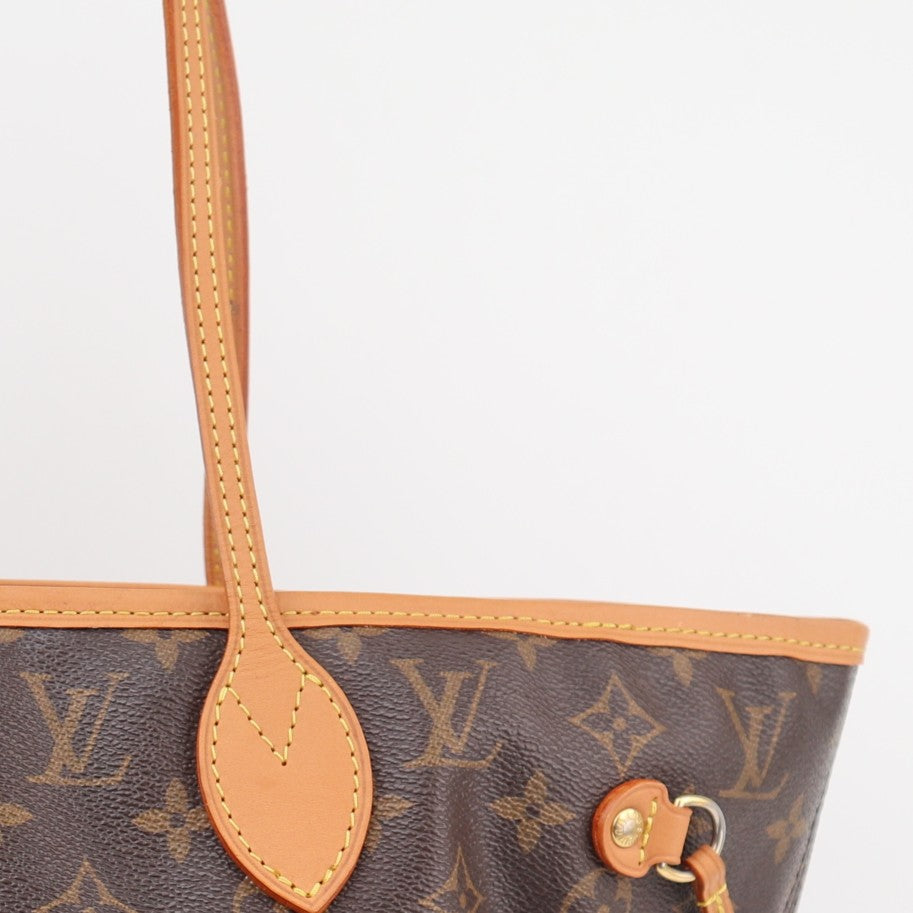 C2554R Louis Vuitton Tote Bag Neverfull MM | Pre-Owned Very Good Brown Monogram Canvas