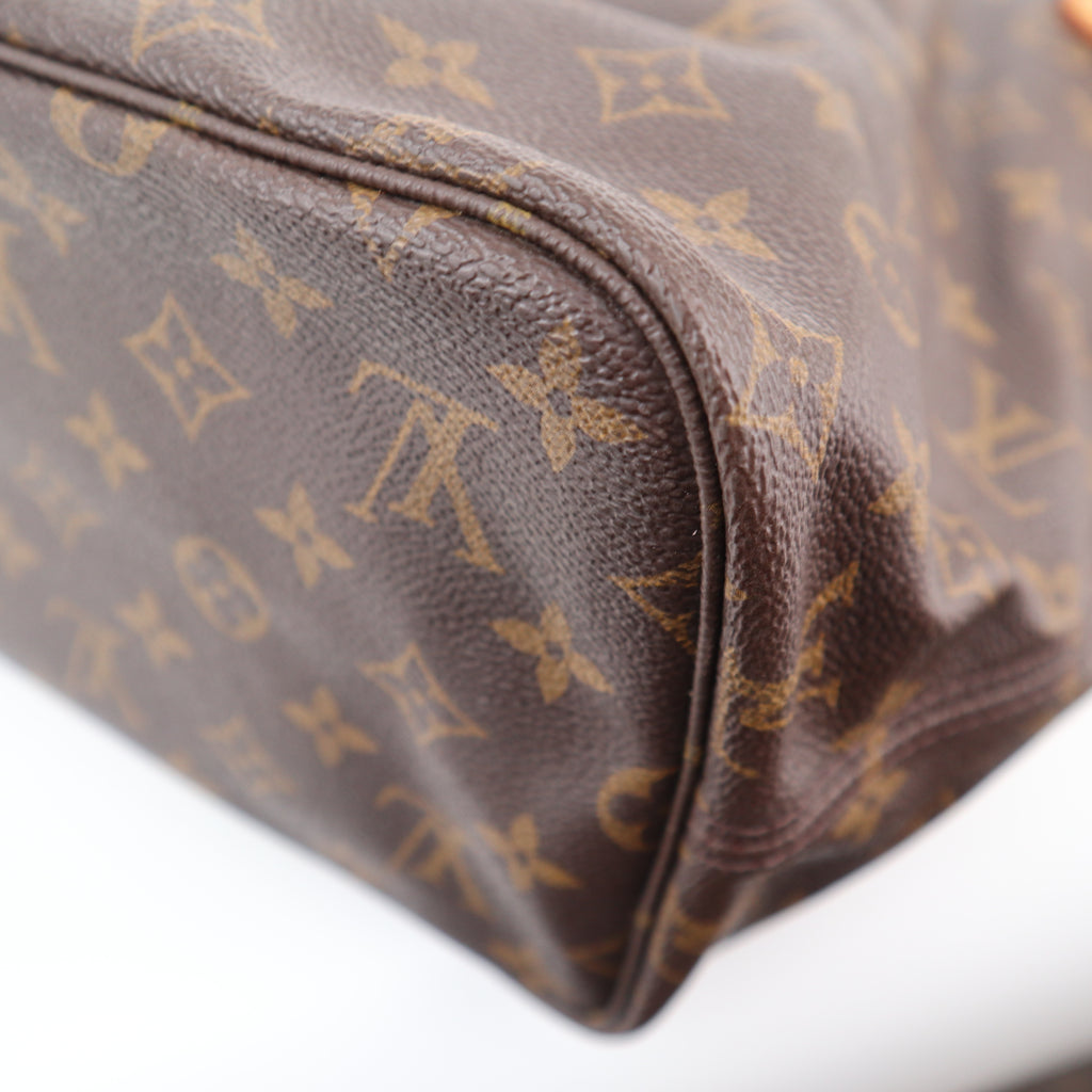 C2554R Louis Vuitton Tote Bag Neverfull MM | Pre-Owned Very Good Brown Monogram Canvas