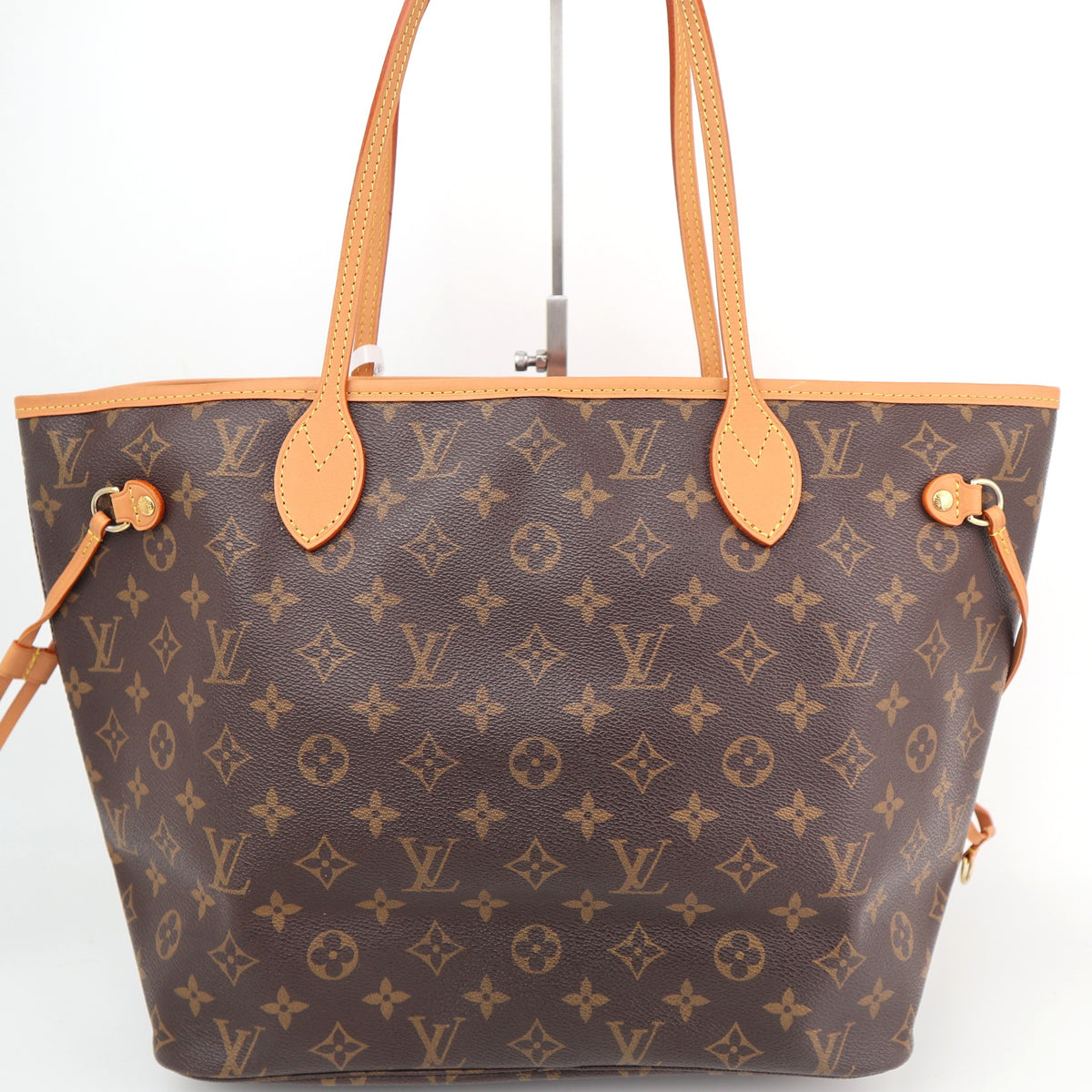 C2555R Louis Vuitton Tote Bag Neverfull MM | Pre-Owned Excellent Brown Monogram Canvas