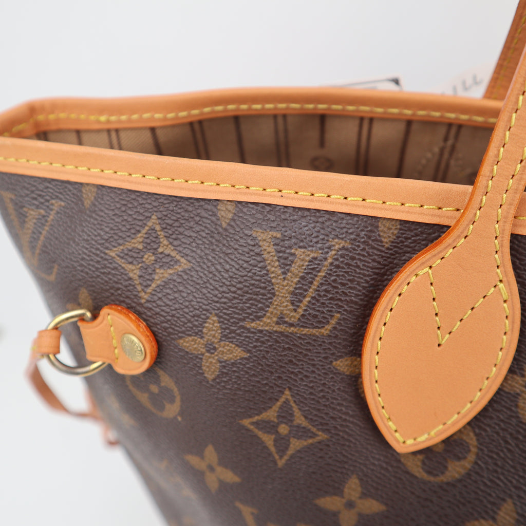 C2556R Louis Vuitton Tote Bag Neverfull MM | Pre-Owned Very Good Brown Monogram Canvas