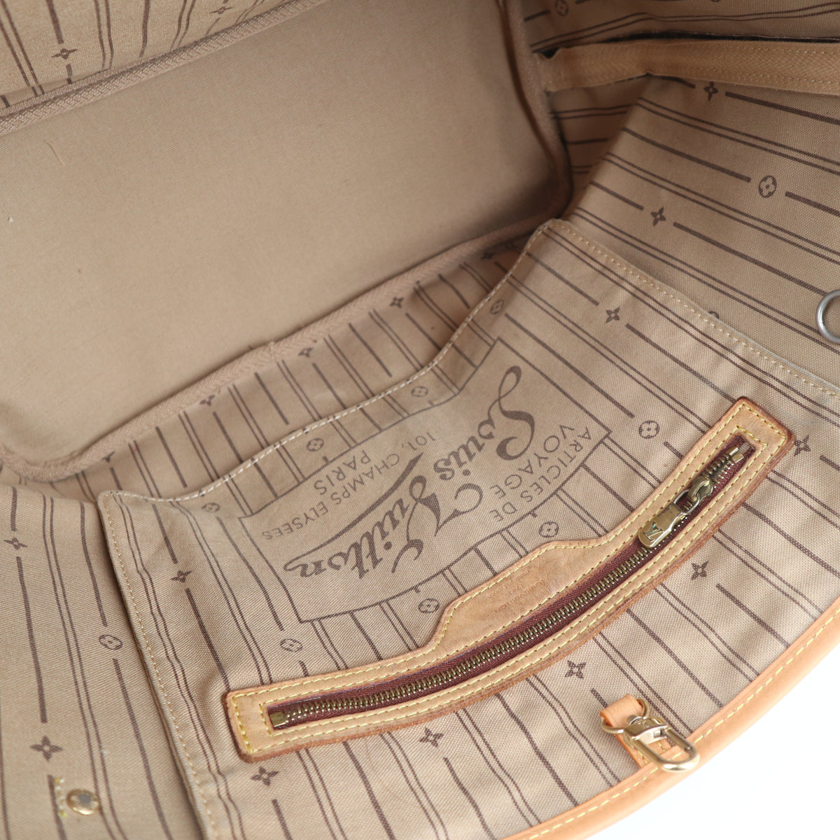 C2556R Louis Vuitton Tote Bag Neverfull MM | Pre-Owned Very Good Brown Monogram Canvas