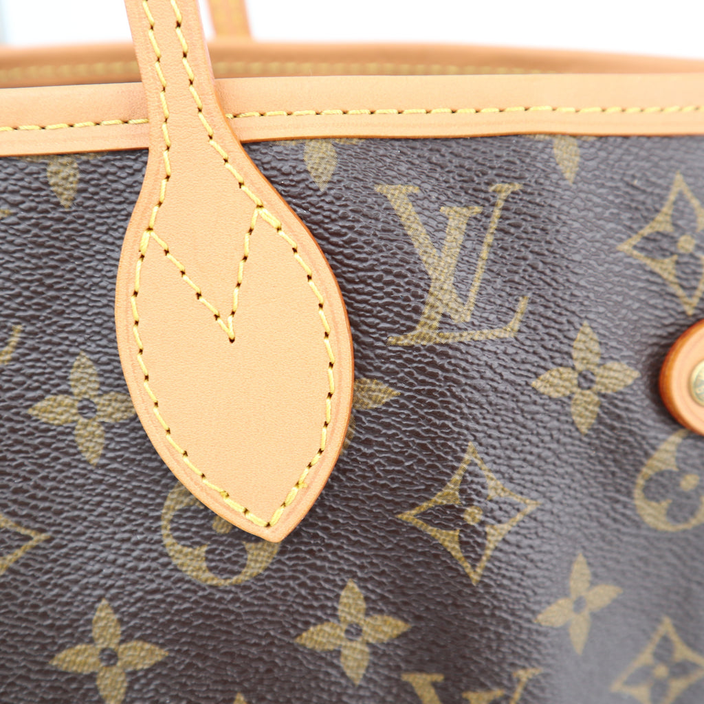 C2557R Louis Vuitton Tote Bag Neverfull MM | Pre-Owned Very Good Brown Monogram Canvas