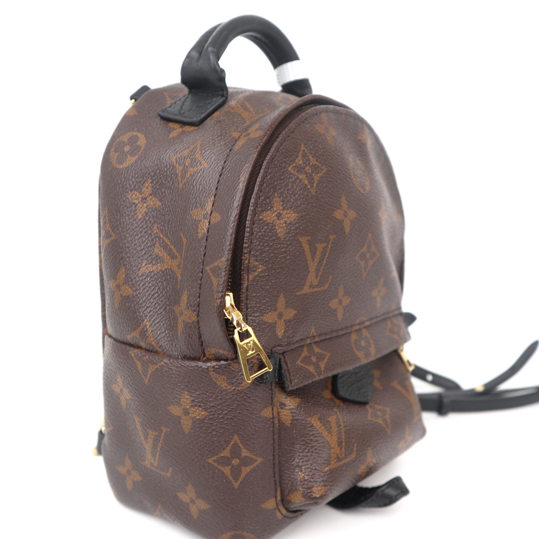 C1110 Louis Vuitton Monogram Palm Springs Mini Backpack-Pre Owned
