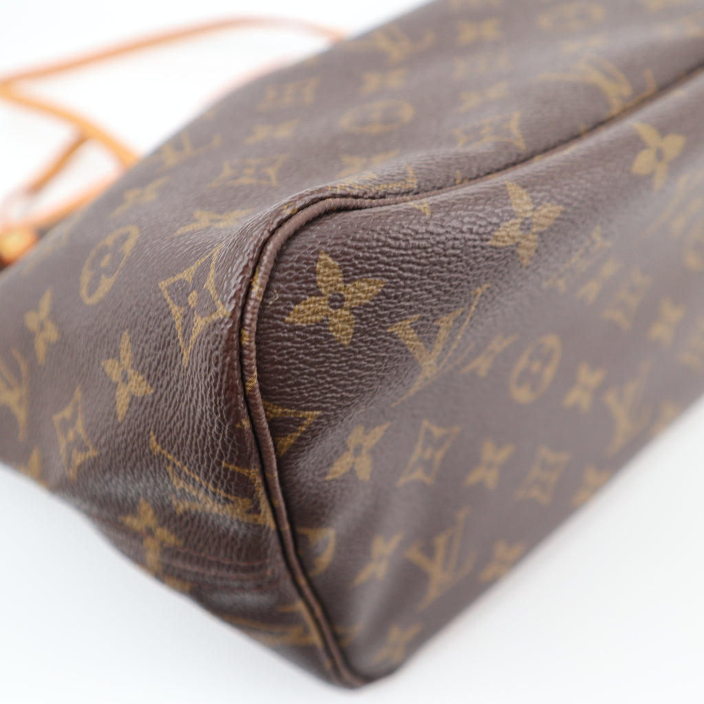 C2557R Louis Vuitton Tote Bag Neverfull MM | Pre-Owned Very Good Brown Monogram Canvas