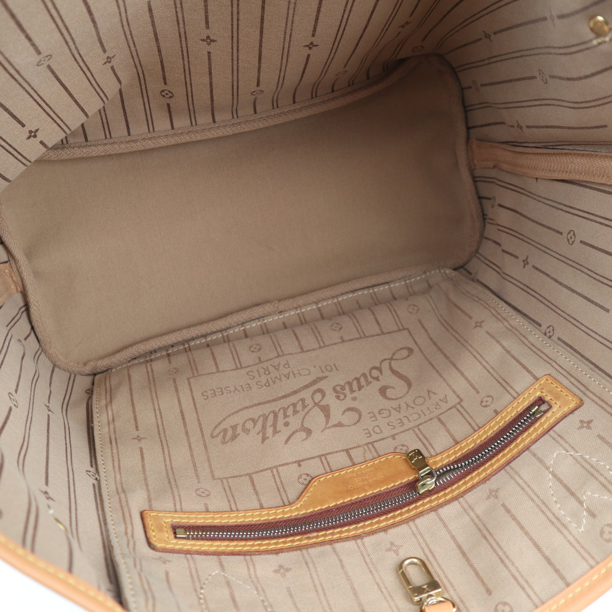 C2557R Louis Vuitton Tote Bag Neverfull MM | Pre-Owned Very Good Brown Monogram Canvas