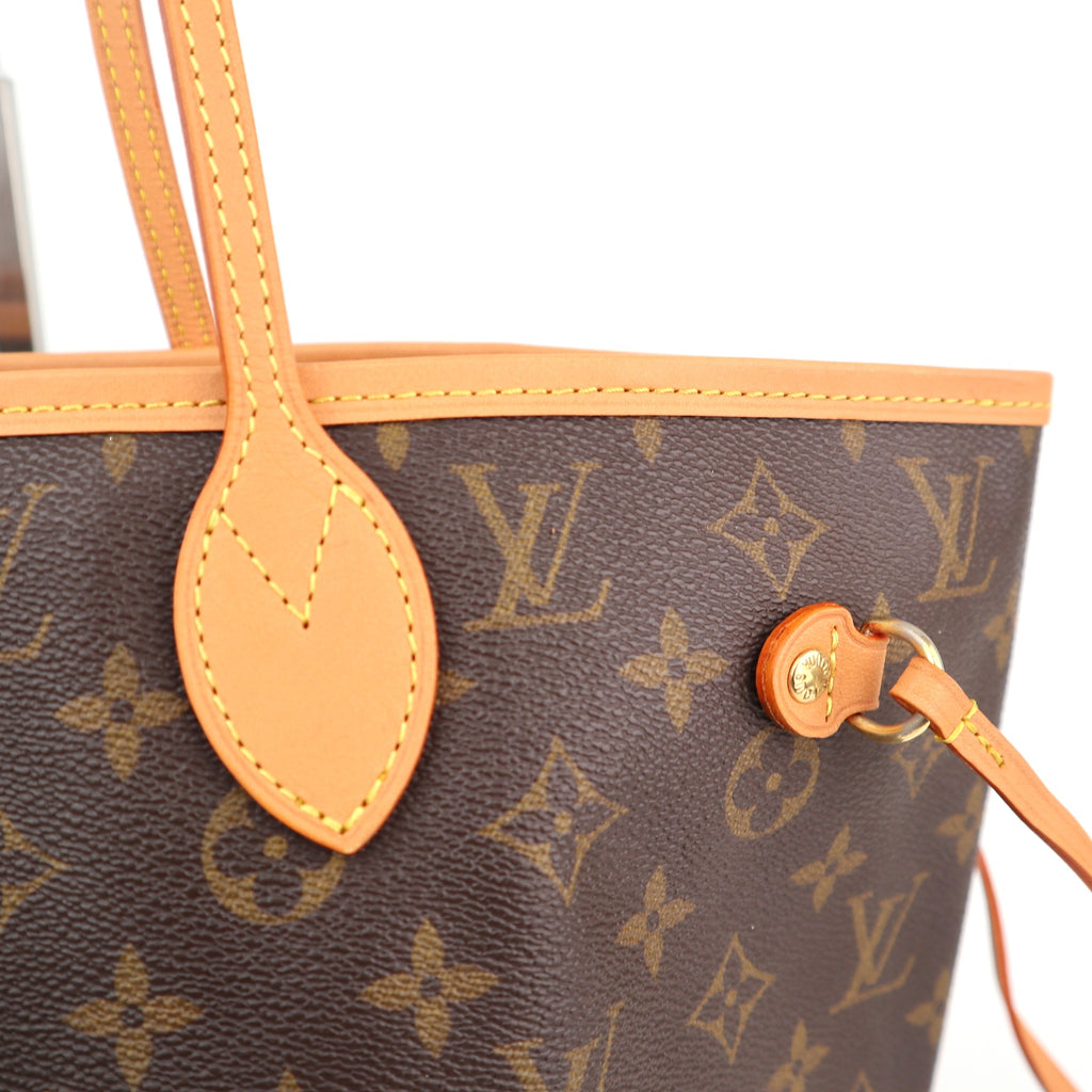 C2558R Louis Vuitton Tote Bag Neverfull MM | Pre-Owned Very Good Brown Monogram Canvas