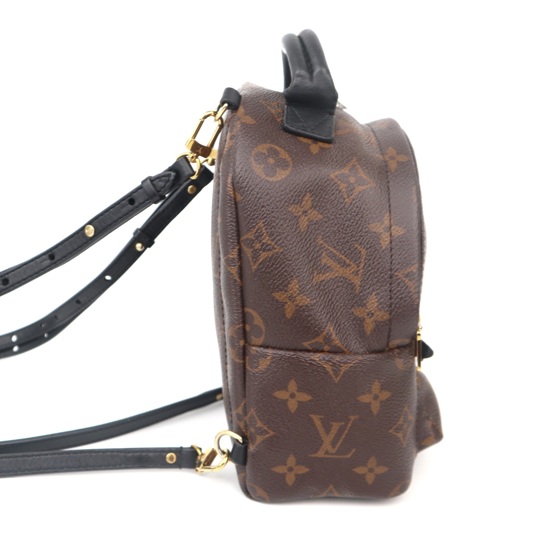 C1110 Louis Vuitton Monogram Palm Springs Mini Backpack-Pre Owned