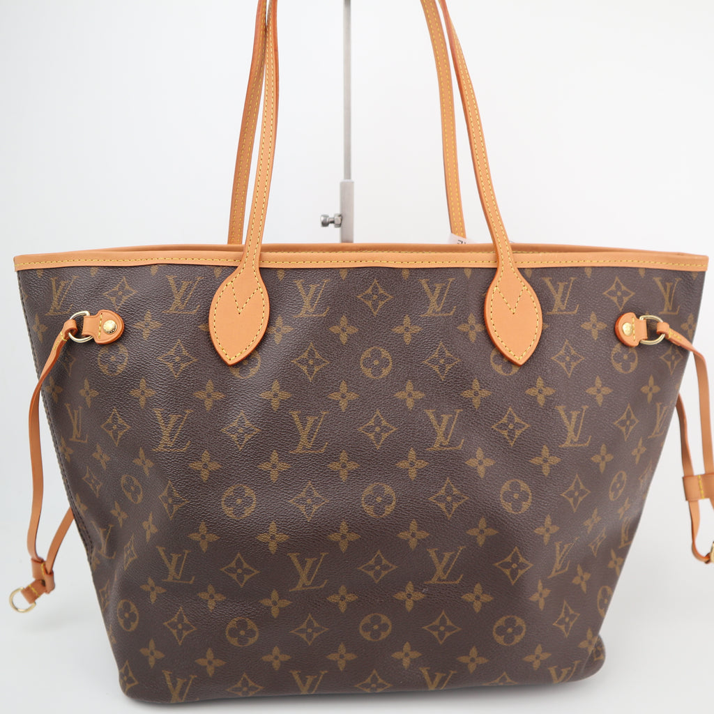 C2558R Louis Vuitton Tote Bag Neverfull MM | Pre-Owned Very Good Brown Monogram Canvas