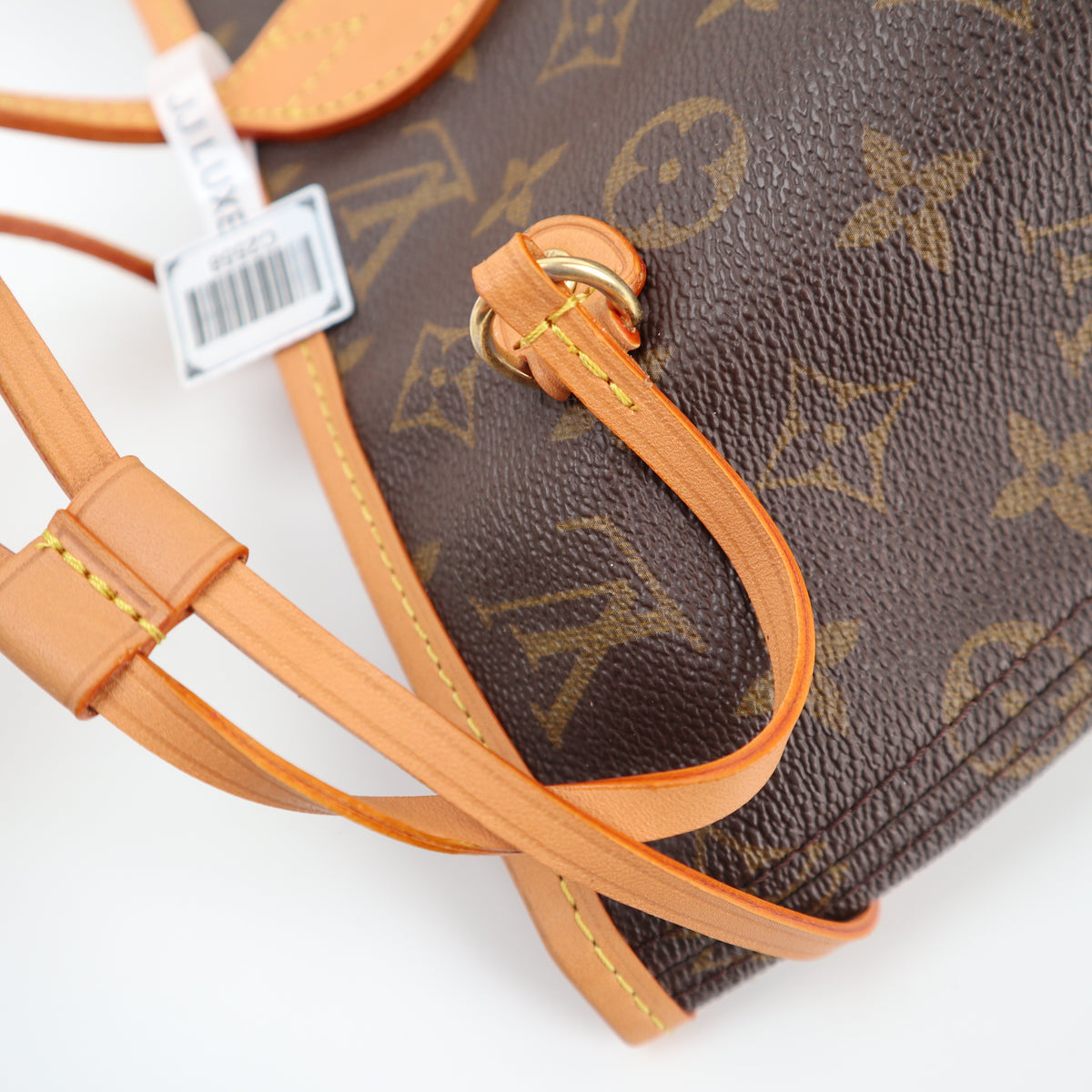 C2558R Louis Vuitton Tote Bag Neverfull MM | Pre-Owned Very Good Brown Monogram Canvas