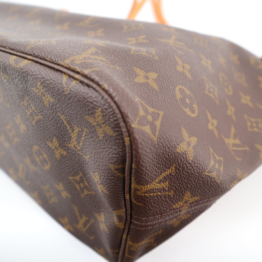 C2558R Louis Vuitton Tote Bag Neverfull MM | Pre-Owned Very Good Brown Monogram Canvas