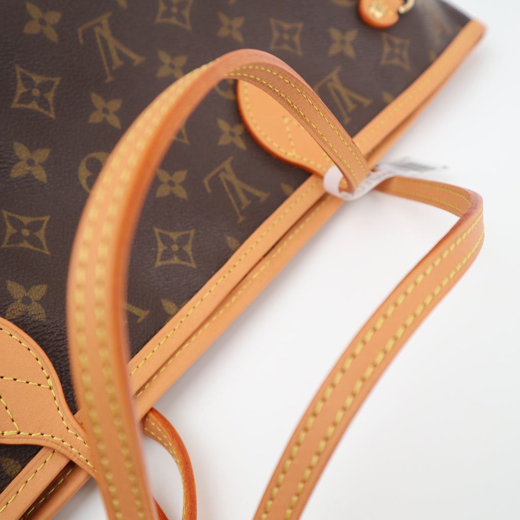 C2558R Louis Vuitton Tote Bag Neverfull MM | Pre-Owned Very Good Brown Monogram Canvas
