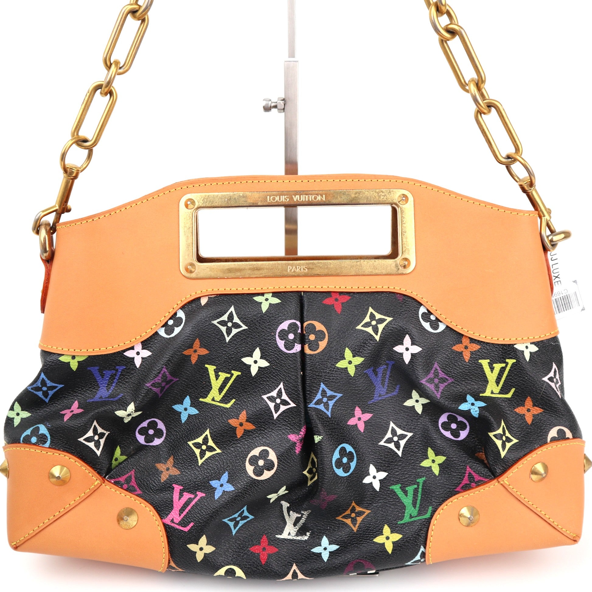Louis Vuitton Monogram Multicolore Judy MM Shoulder Bag C1695R | Pre-Owned Good Brown Monogram Canvas