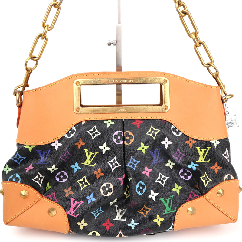 Louis Vuitton Monogram Multicolore Judy MM Shoulder Bag C1695R | Pre-Owned Good Brown Monogram Canvas