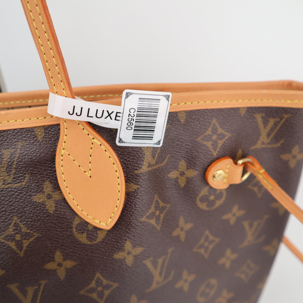 C2560R Louis Vuitton Tote Bag Neverfull MM | Pre-Owned Very Good Brown Monogram Canvas