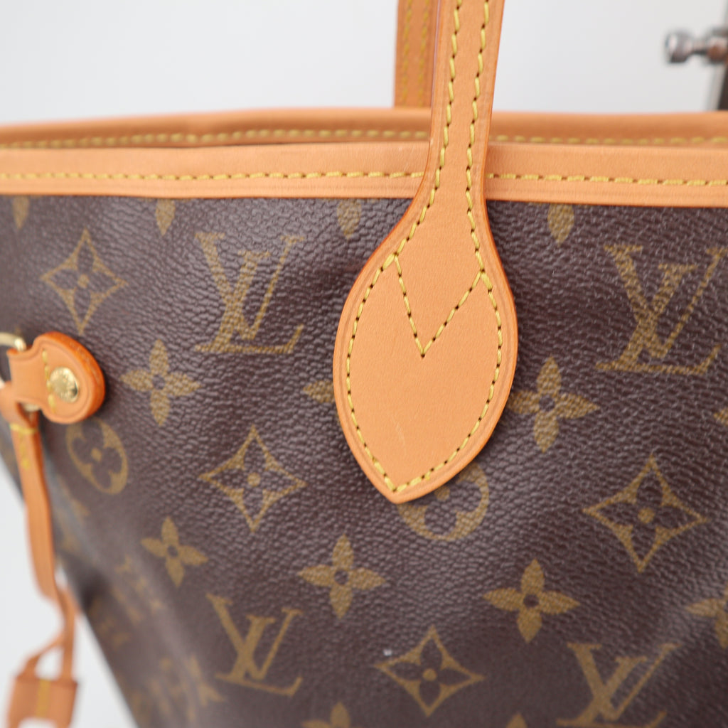 C2560R Louis Vuitton Tote Bag Neverfull MM | Pre-Owned Very Good Brown Monogram Canvas