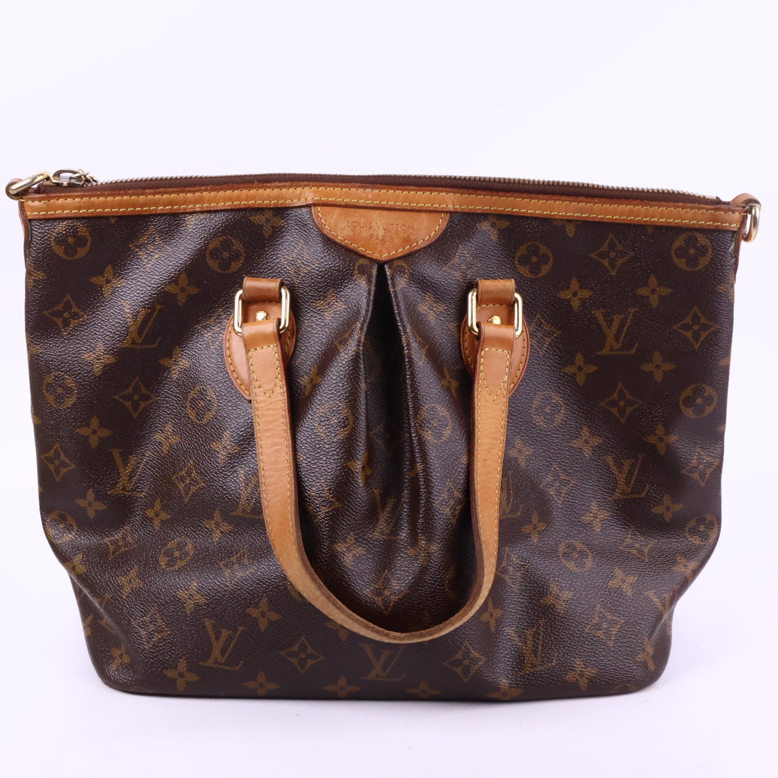Louis Vuitton Palermo PM Shoulder Bag C1503 | Pre-Owned Very Good Brown Monogram Canvas