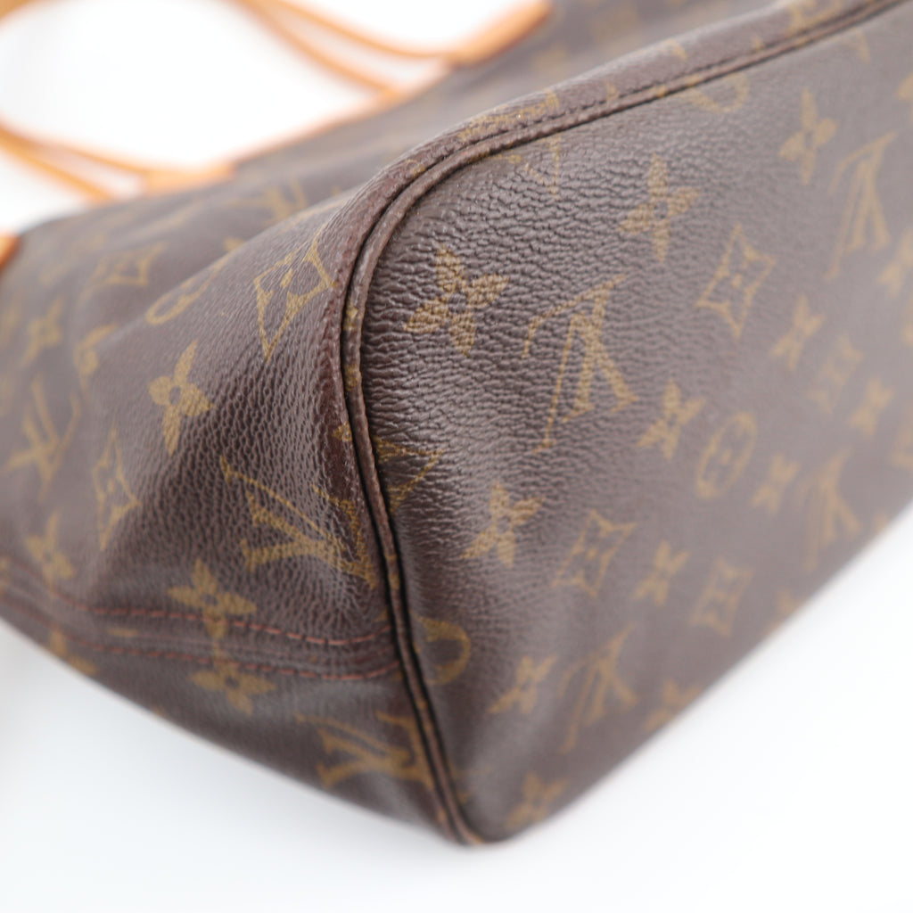 C2560R Louis Vuitton Tote Bag Neverfull MM | Pre-Owned Very Good Brown Monogram Canvas