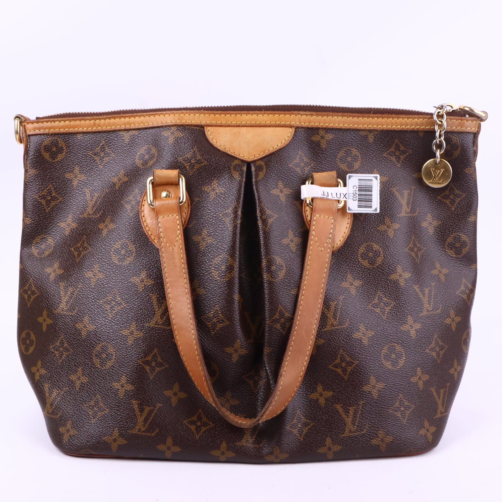 Louis Vuitton Palermo PM Shoulder Bag C1503 | Pre-Owned Very Good Brown Monogram Canvas