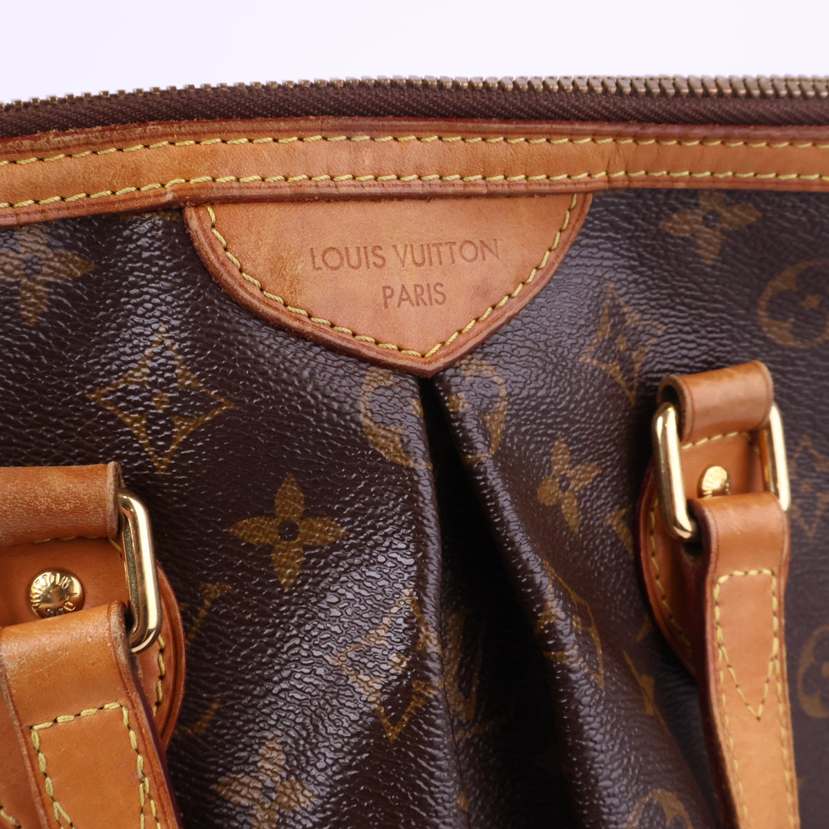 Louis Vuitton Palermo PM Shoulder Bag C1503 | Pre-Owned Very Good Brown Monogram Canvas