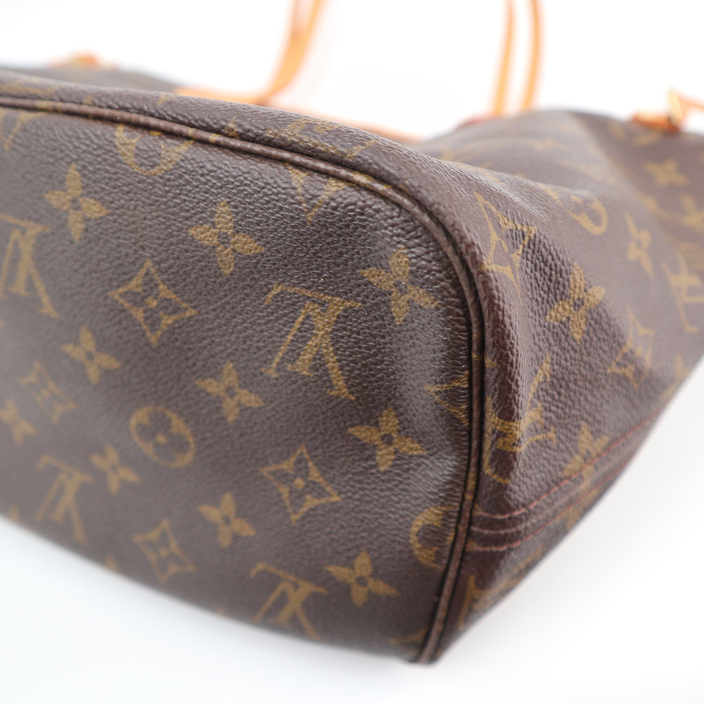 C2560R Louis Vuitton Tote Bag Neverfull MM | Pre-Owned Very Good Brown Monogram Canvas