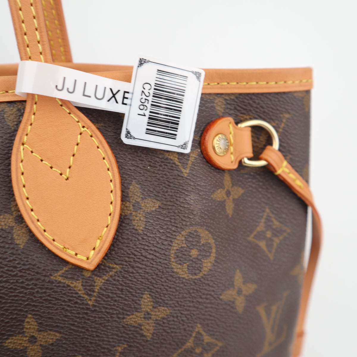 C2561R Louis Vuitton Tote Bag Neverfull PM | Pre-Owned Very Good Brown Monogram Canvas