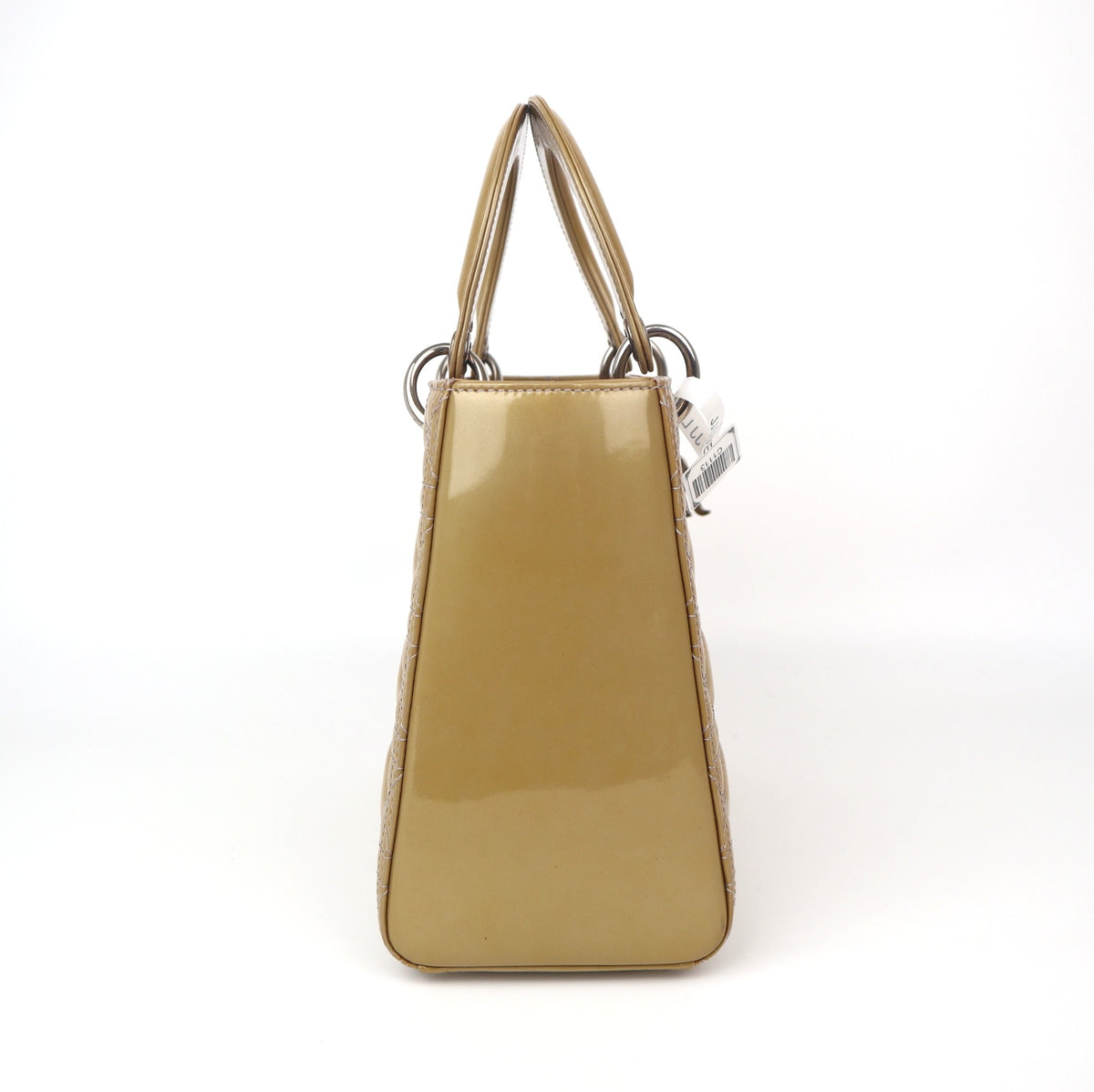 C1113 Christian Dior Patent Cannage Medium Lady Dior – Pre Owned