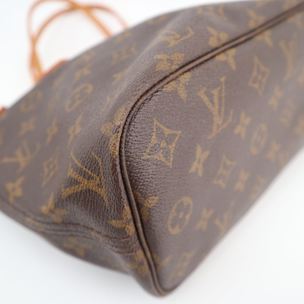C2561R Louis Vuitton Tote Bag Neverfull PM | Pre-Owned Very Good Brown Monogram Canvas