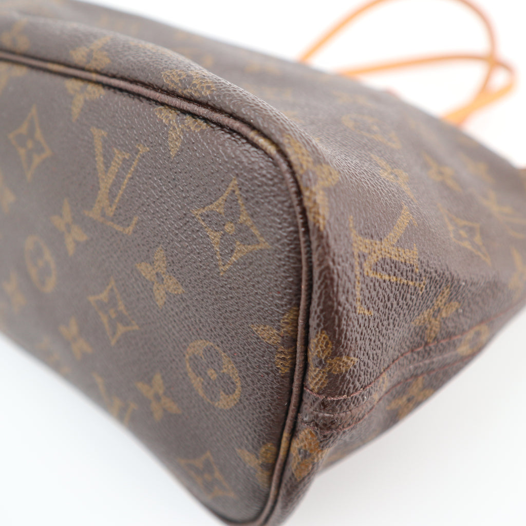 C2561R Louis Vuitton Tote Bag Neverfull PM | Pre-Owned Very Good Brown Monogram Canvas