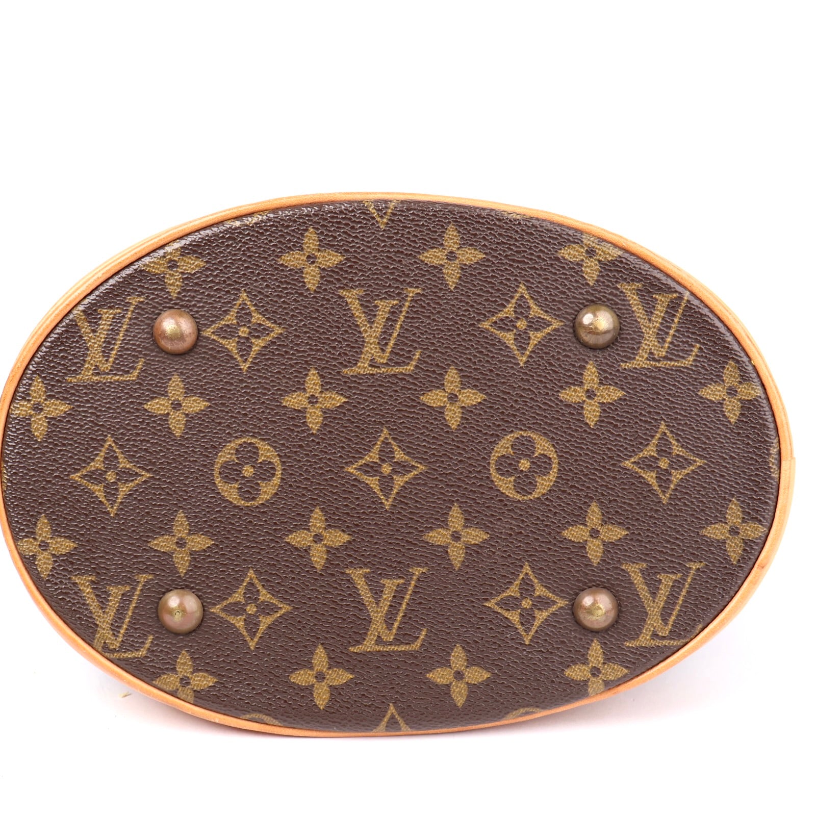 J1341 Louis Vuitton Monogram Petit Bucket Bag- Pre Owned