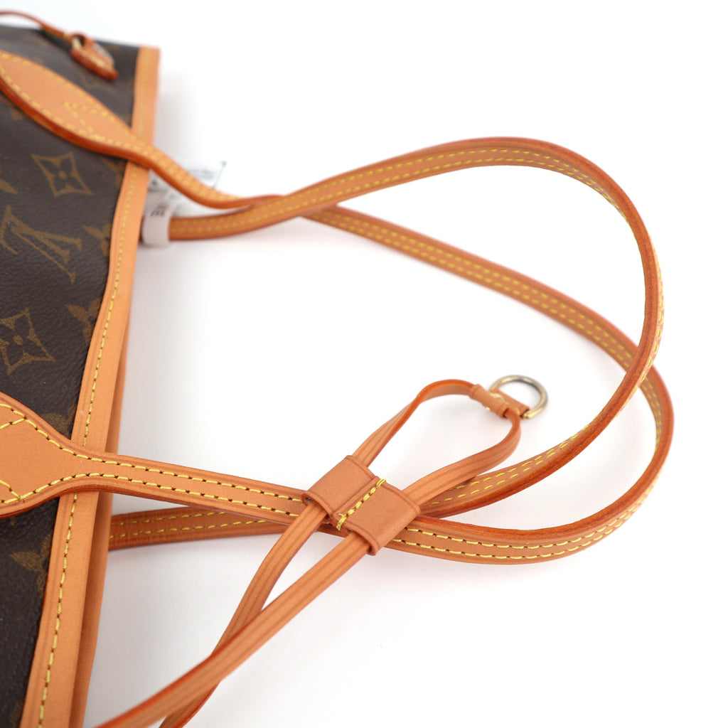 C2561R Louis Vuitton Tote Bag Neverfull PM | Pre-Owned Very Good Brown Monogram Canvas