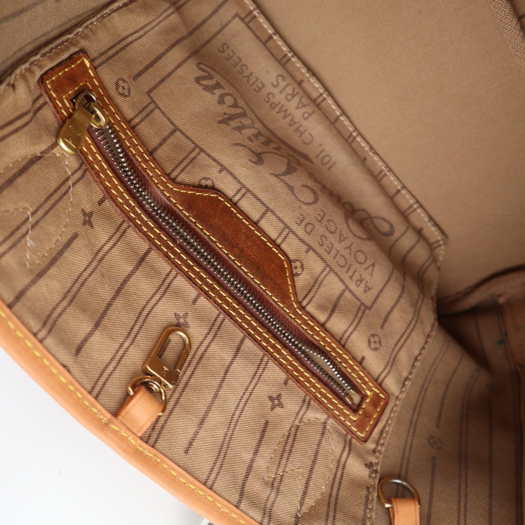 C2561R Louis Vuitton Tote Bag Neverfull PM | Pre-Owned Very Good Brown Monogram Canvas