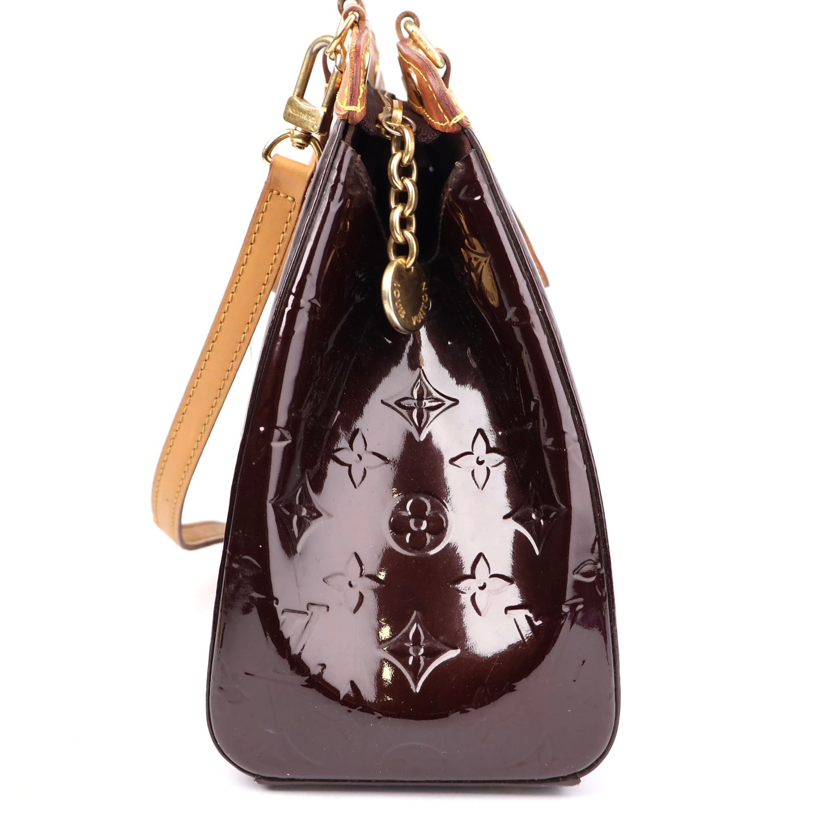 J1352 Louis Vuitton Monogram Vernis Brea MM- Pre Owned