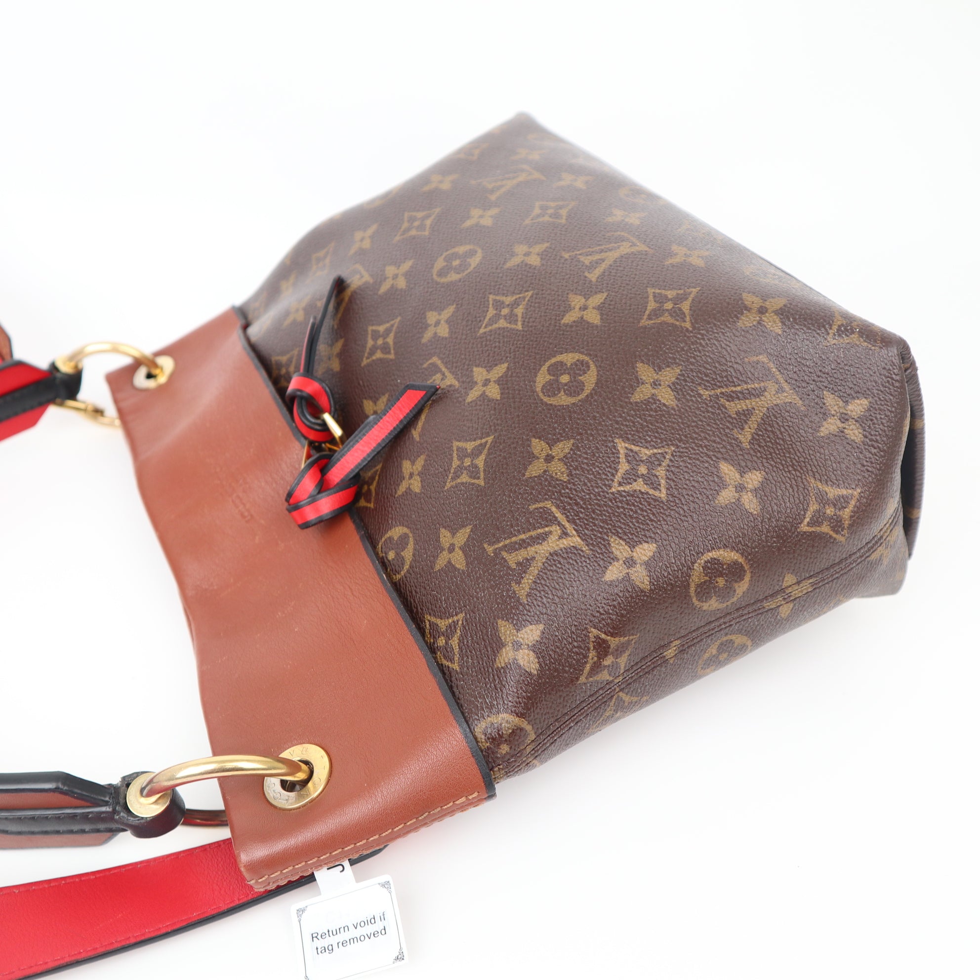 C1114 Louis Vuitton Caramel Monogram Canvas Tuileries Tote Bag- Pre Owned