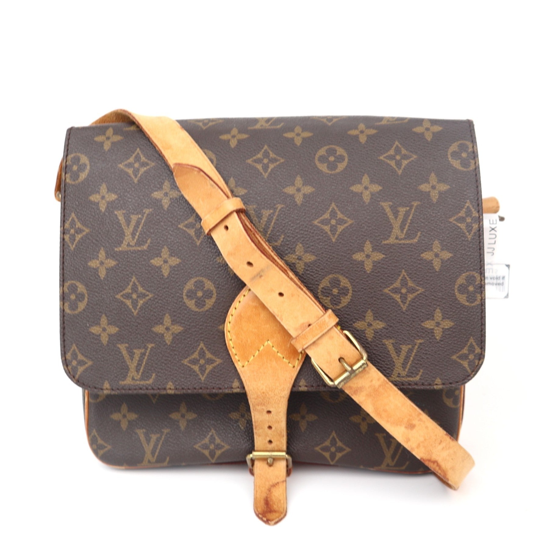 C1115 Louis Vuitton  Cartesier Monogram Shoulder Bag-Pre Owned