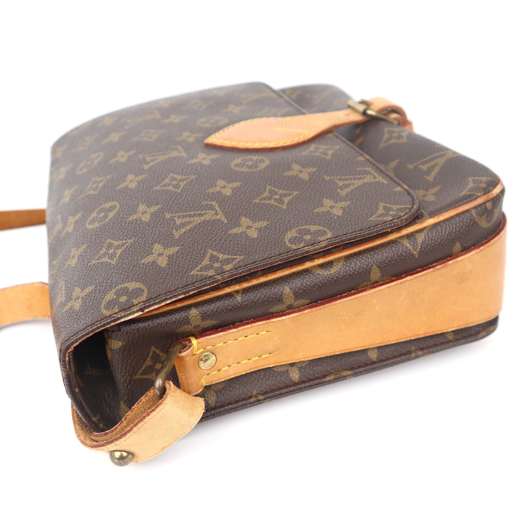 C1115 Louis Vuitton  Cartesier Monogram Shoulder Bag-Pre Owned